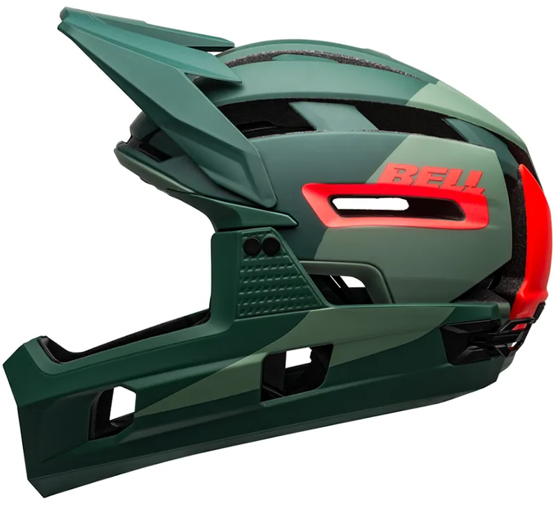 Bell Super Air R MIPS MTB Full Face Helmet Green-2